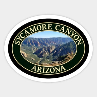 Sycamore Canyon in Arizona Sticker